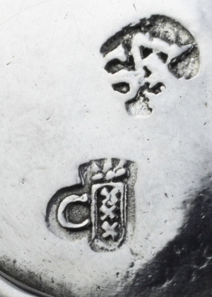 18th Century Dutch Silver Miniature Tea Kettle - Frederik van Strant II